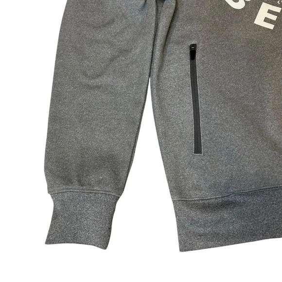 Chicago Bears Hoodie Mens Small Gray Fleece National Football Conference NFL Zip - Picture 3 of 9